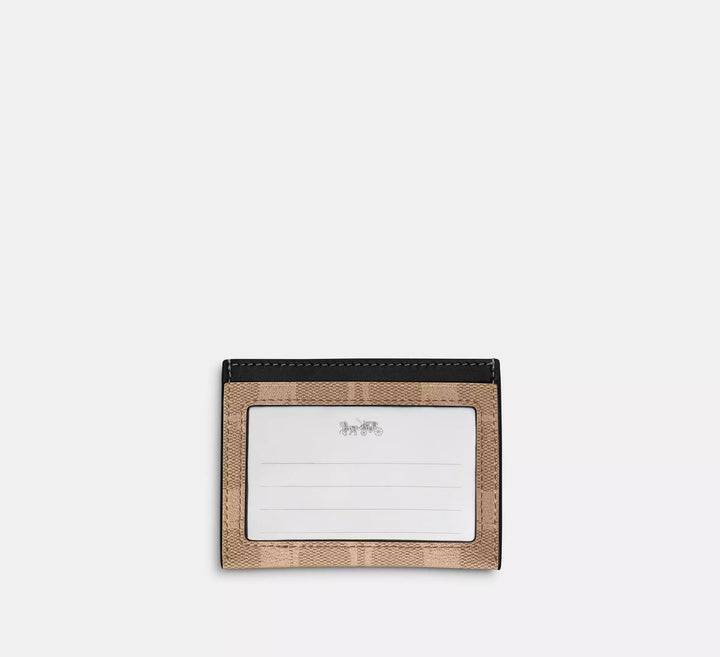 TARJETERO COACH SIGNATURE CANVAS MEN