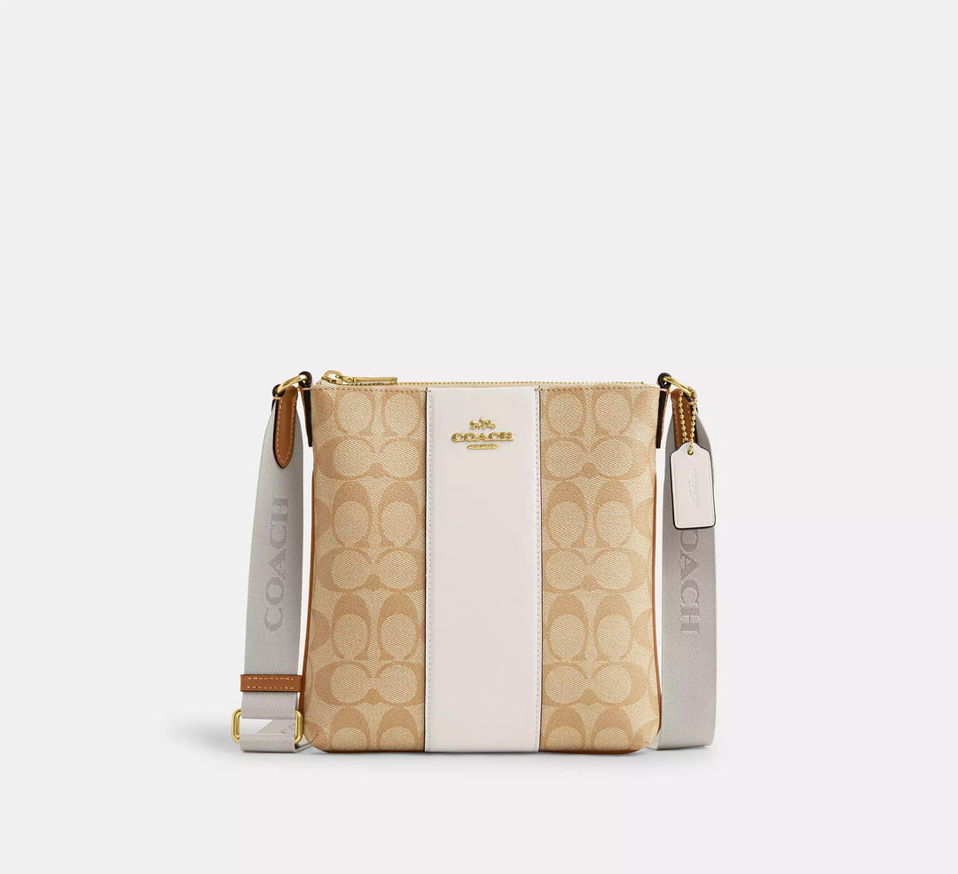 MANOS LIBRES COACH MINI ROWAN SIGNATURE CANVAS