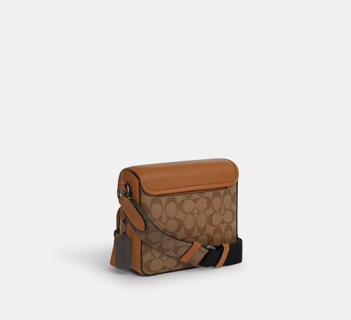 MANOS LIBRES COACH SULLIVAN FLAP SIGNATURE CANVAS