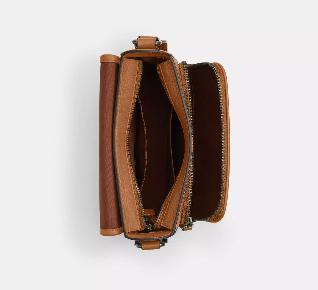 MANOS LIBRES COACH SULLIVAN FLAP SIGNATURE CANVAS