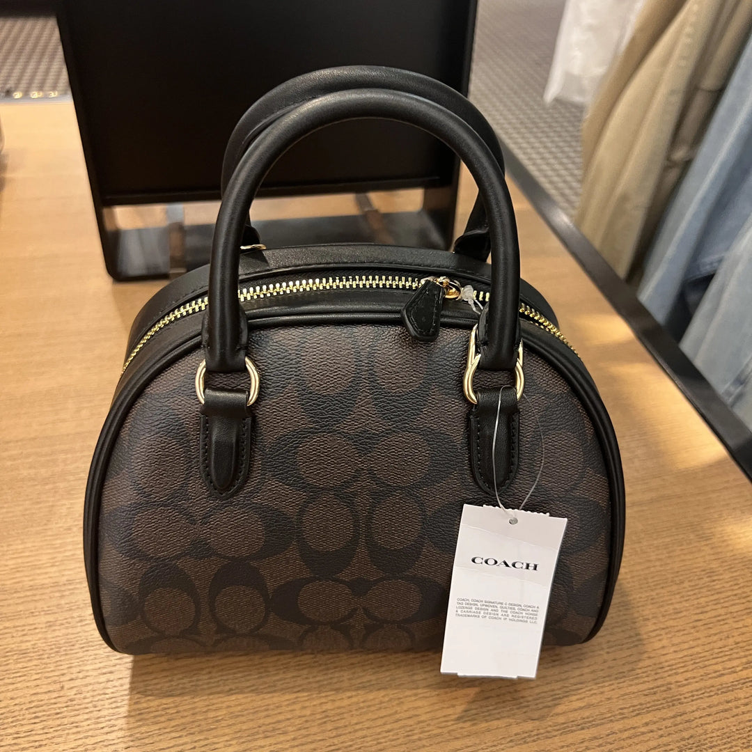 CARTERA SYDNEY SATCHEL SIGNATURE CANVAS