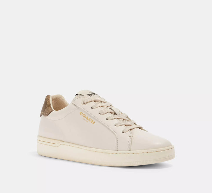 TENNIS COACH LOW TOP SNEAKER SIGNATURE CANVAS