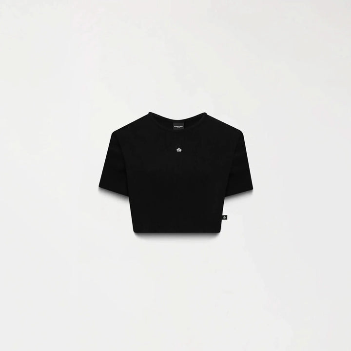CROP TOP MONASTERY GODIVA MUJER BLACK