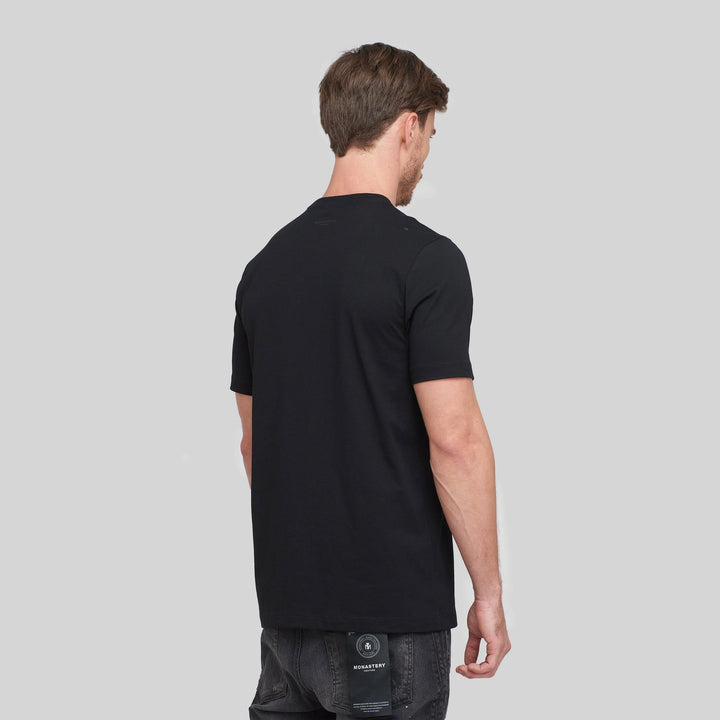 CAMISETA MONASTERY HALLEY NEGRA
