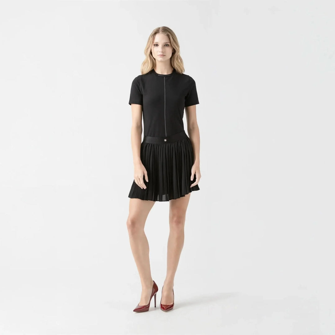 CAMISETA MONASTERY HEATHER MUJER BLACK