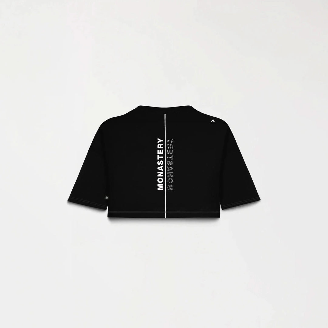 CROP TOP MONASTERY KASSIA WOMEN BLACK