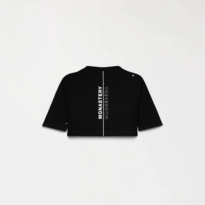 CROP TOP MONASTERY KASSIA WOMEN BLACK
