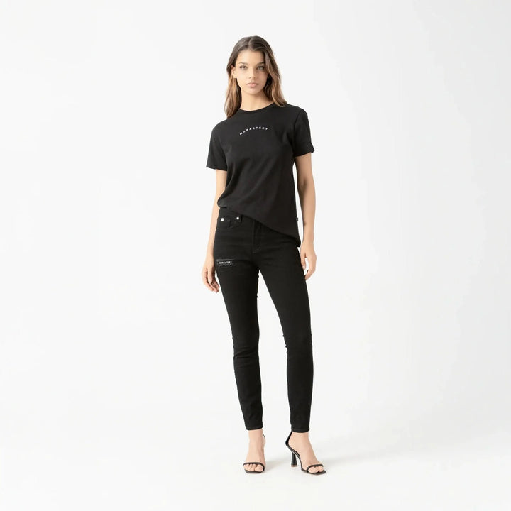 CAMISETA MONASTERY MERLE MUJER NEGRA