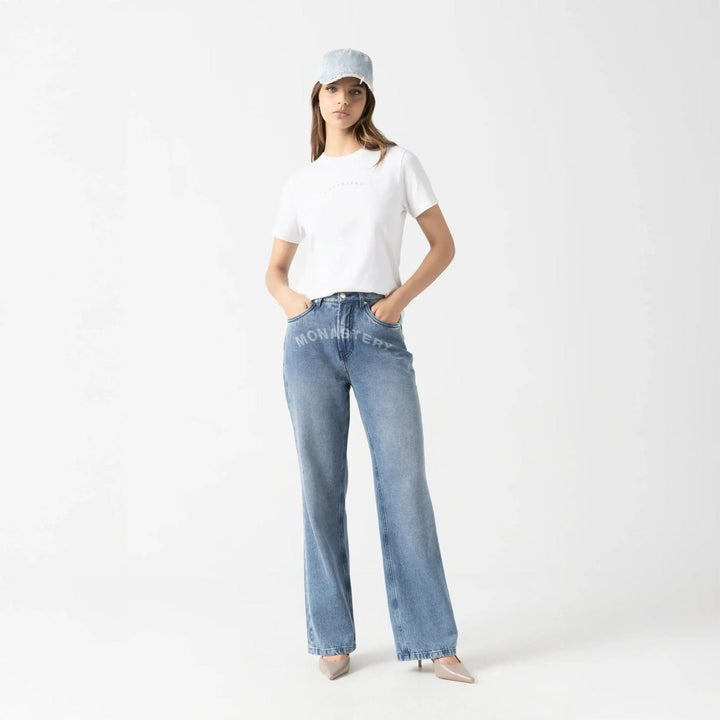 CAMISETA MONASTERY MERLE MUJER BLANCA