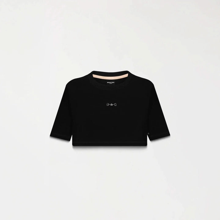 CROP TOP MONASTERY NATASHA NEGRO