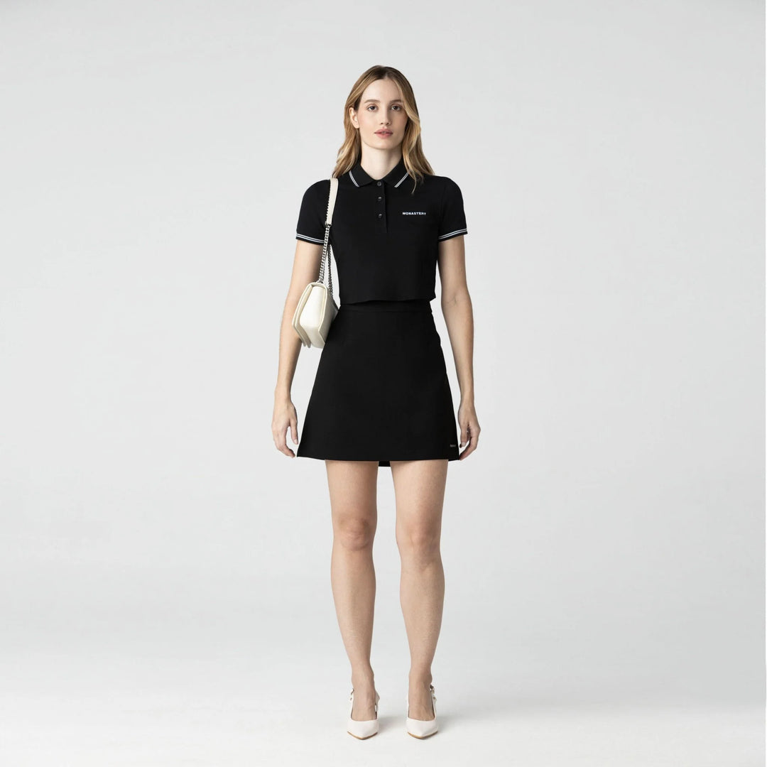 CROP TOP MONASTERY REXI WOMEN BLACK
