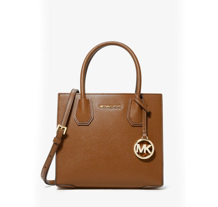 CARTERA MICHAEL KORS MERCER MEDIANA EN CUERO