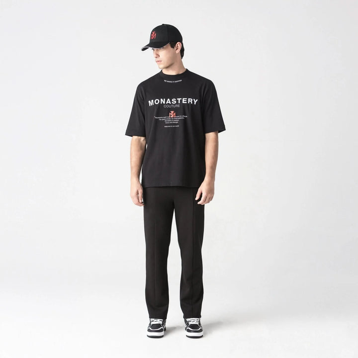 CAMISETA OVERSIZED MONASTERY TERRIMONT MEN BLACK