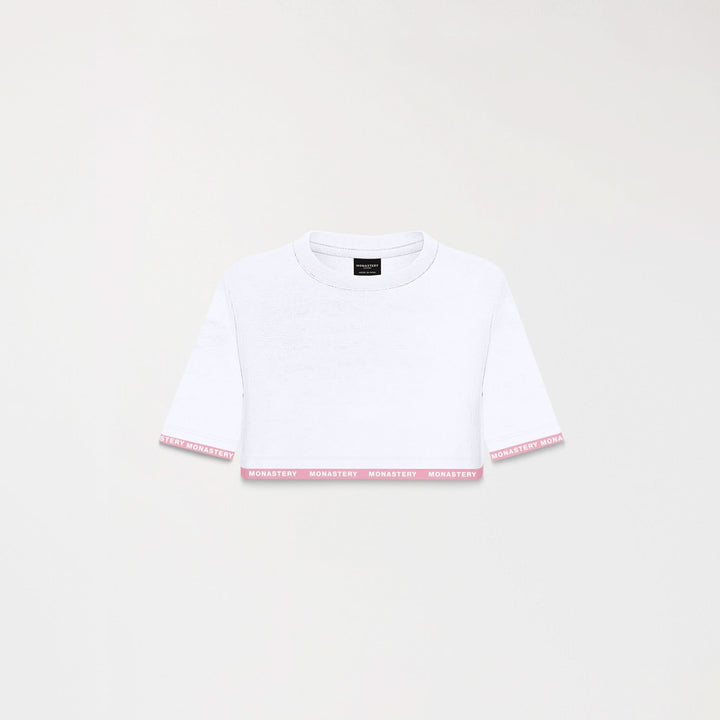 CROP TOP MONASTERY TIZOC WOMEN WHITE