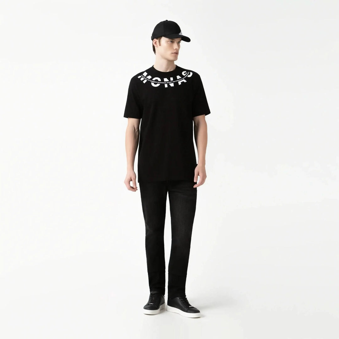 CAMISETA MONASTERY UTAH NEGRA