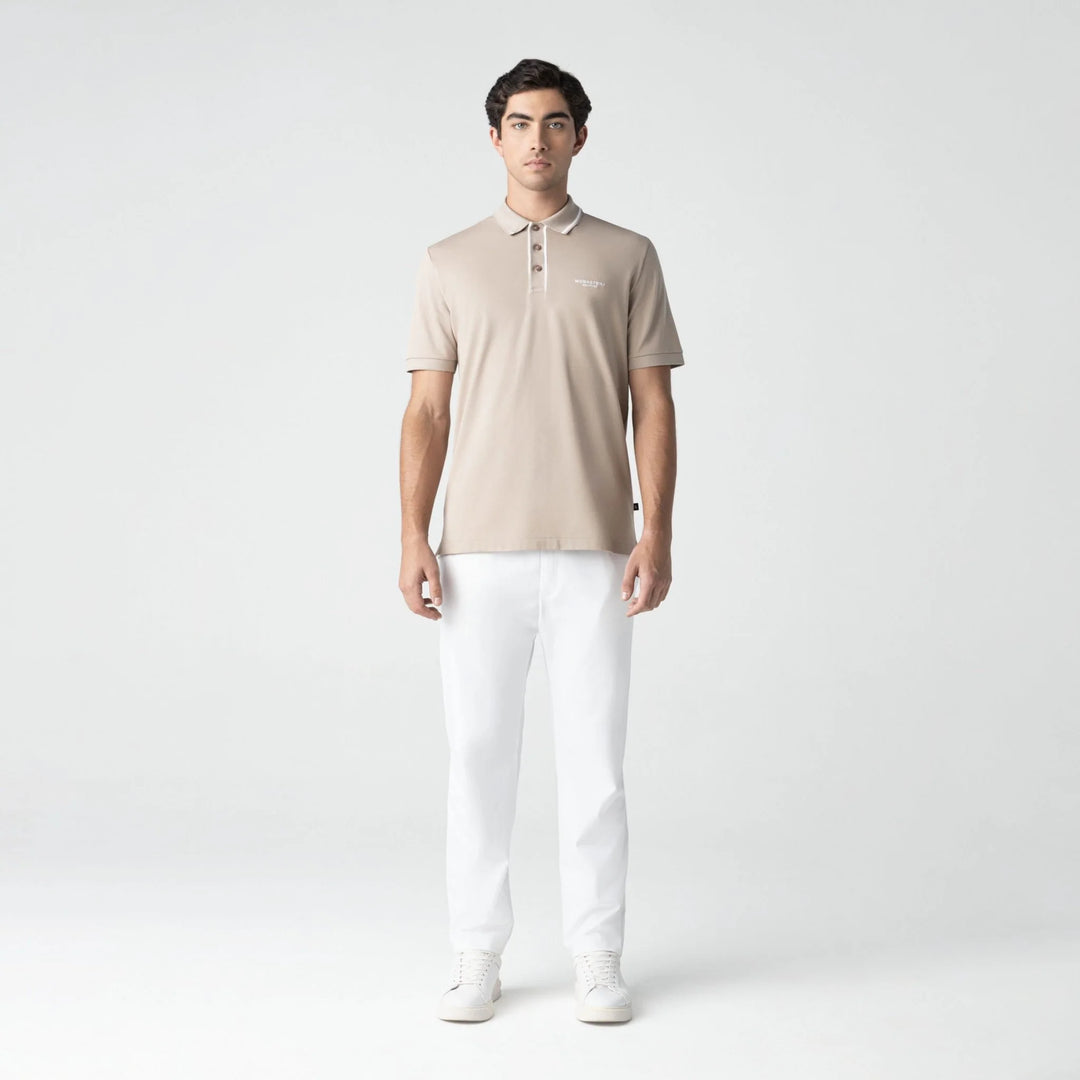 CAMISETA TIPO POLO MONASTERY VIGOR MEN BROWN