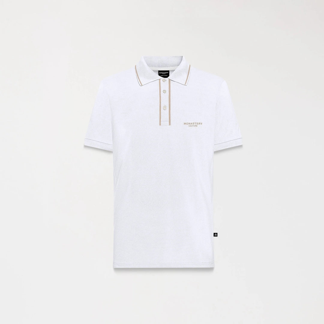 CAMISETA TIPO POLO MONASTERY VIGOR MEN WHITE
