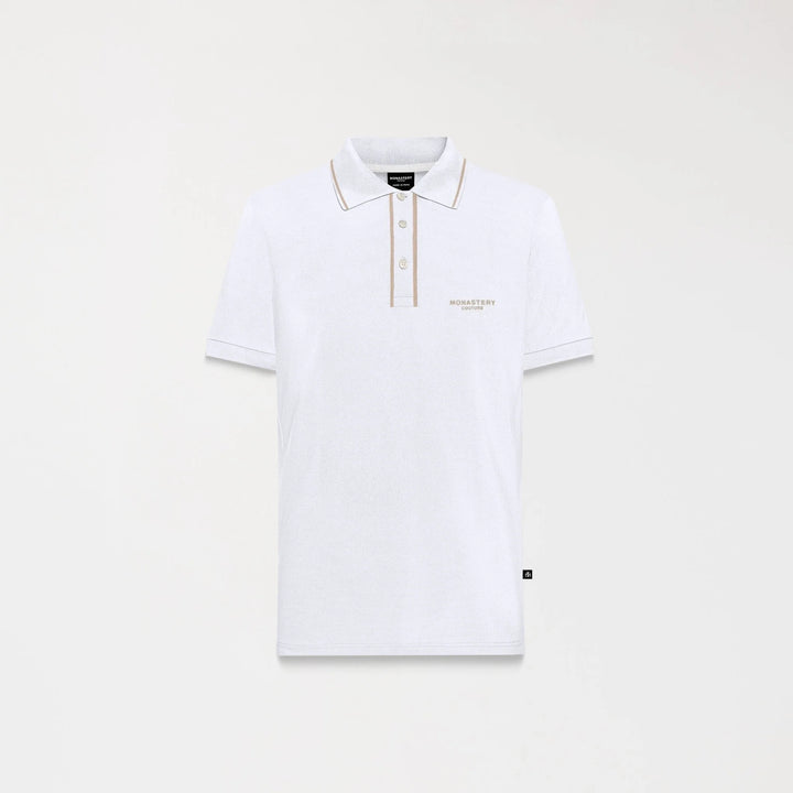 CAMISETA TIPO POLO MONASTERY VIGOR MEN WHITE