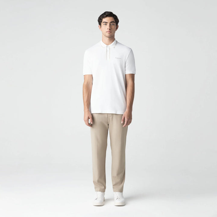 CAMISETA TIPO POLO MONASTERY VIGOR MEN WHITE