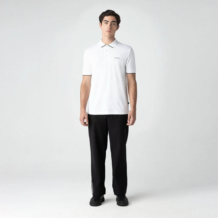 CAMISETA TIPO POLO MONASTERY WHEELER MEN WHITE