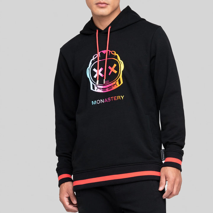 HOODIE MONASTERY CRUX BLACK