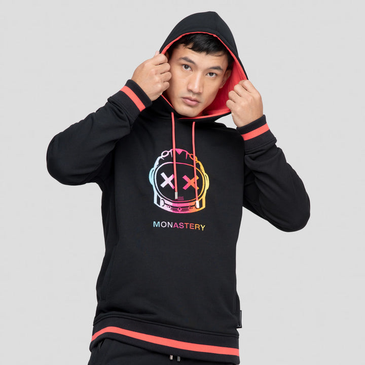HOODIE MONASTERY CRUX BLACK