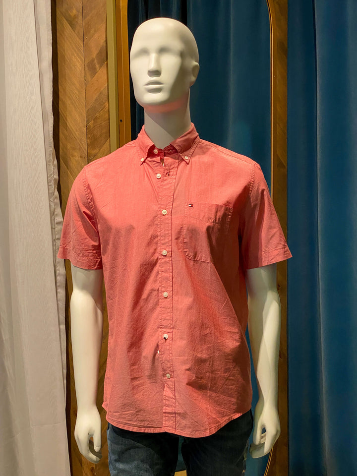 CAMISA MANGA CORTA TOMMY HILFIGER ( Classic Fit)