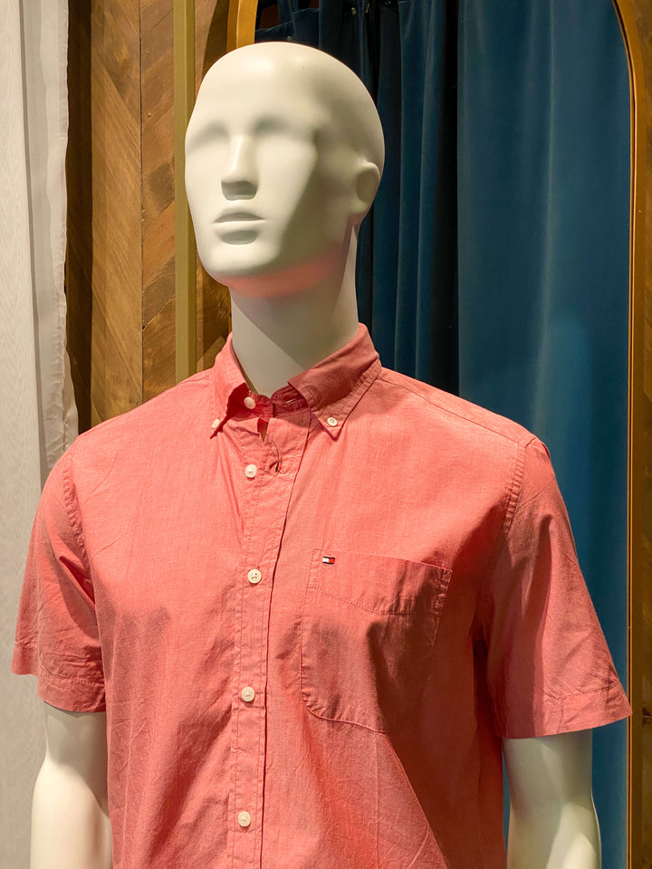 CAMISA MANGA CORTA TOMMY HILFIGER ( Classic Fit)
