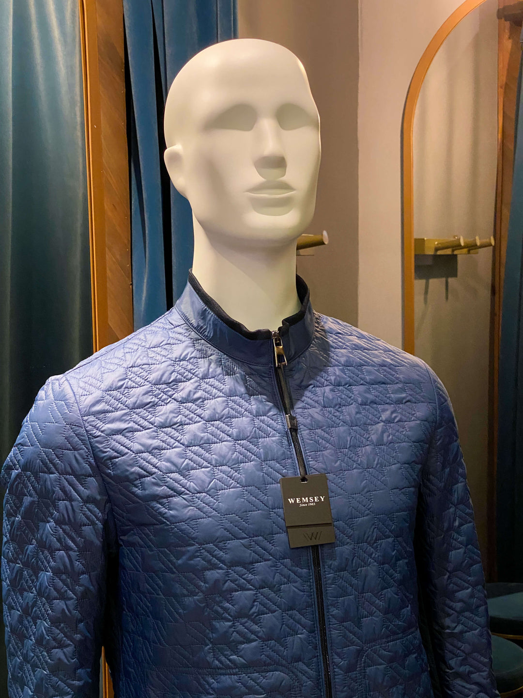 CHAQUETA QUILTED ROMPEVIENTOS P/HOMBRE WEMSEY