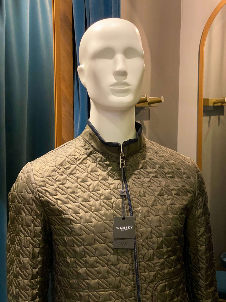 CHAQUETA QUILTED ROMPEVIENTOS P/HOMBRE WEMSEY