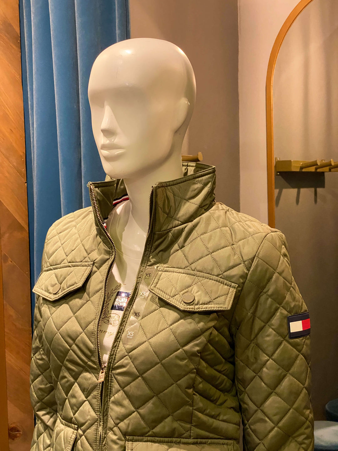 CHAQUETA QUILTED CLASICA TOMMY HILFIGER