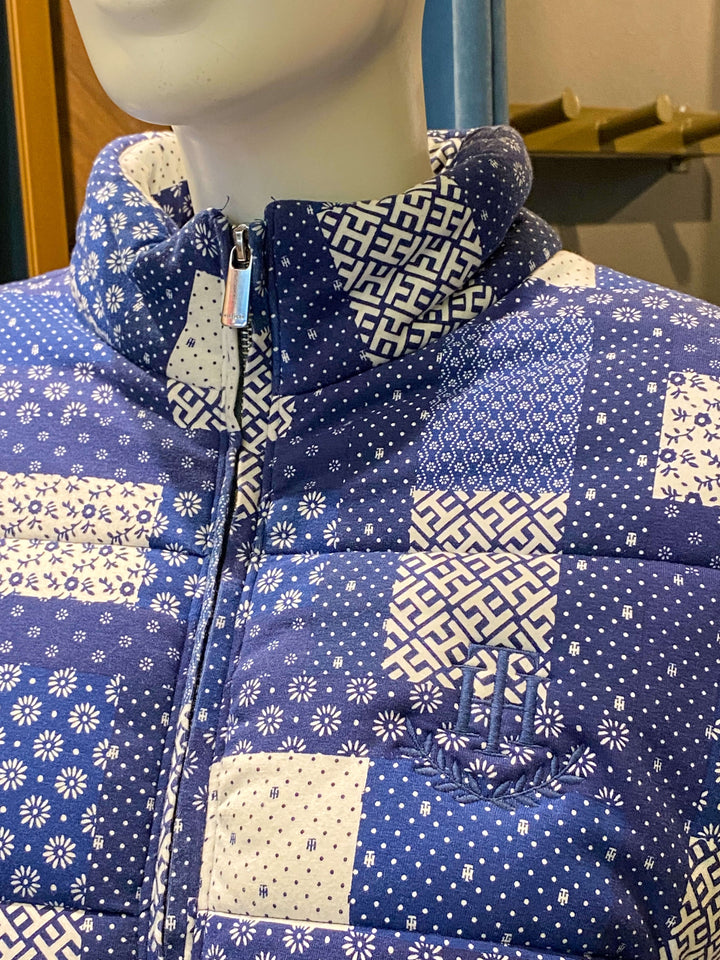 CHAQUETA PRINT AZUL ACOLCHADA TOMMY HILFIGER PRIMALOFT