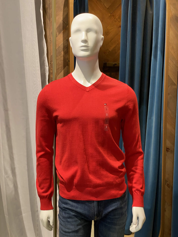 SUETER CLASICO CUELLO V TOMMY HILFIGER