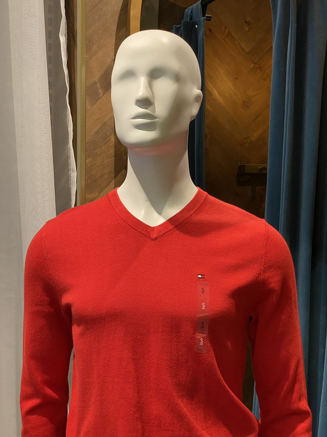 SUETER CLASICO CUELLO V TOMMY HILFIGER