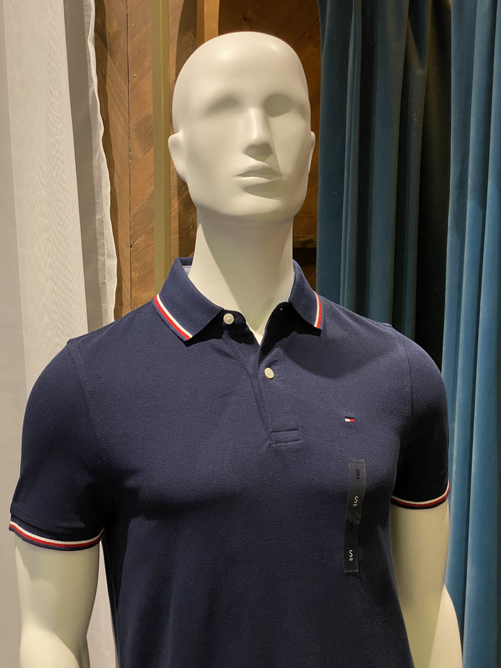 CAMISETA TIPO POLO RIBETE CUELLO TOMMY HILFIGER