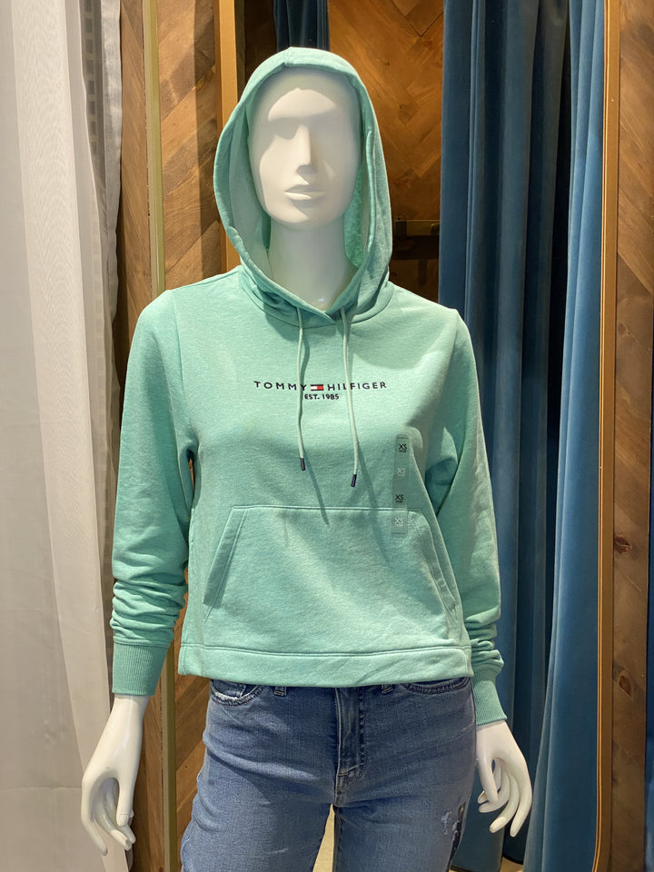 BUZO TOMMY HILFIGER EST 1985 CROP TOMMY HILFIGER