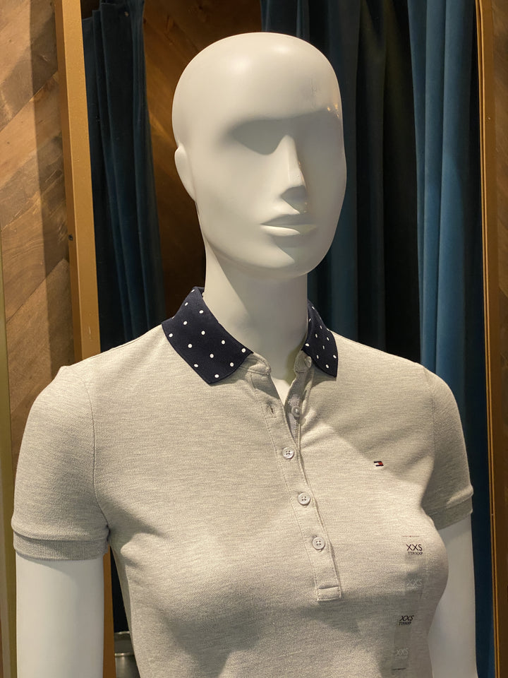 CAMISETA TIPO POLO CUELLO PUNTOS TOMMY HILFIGER